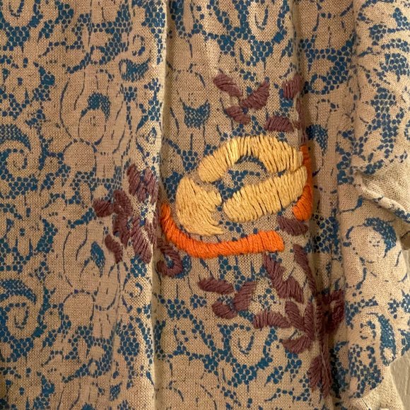 GUC Anthropologie S/M Sleeveless Floral Top - Picture 5 of 8